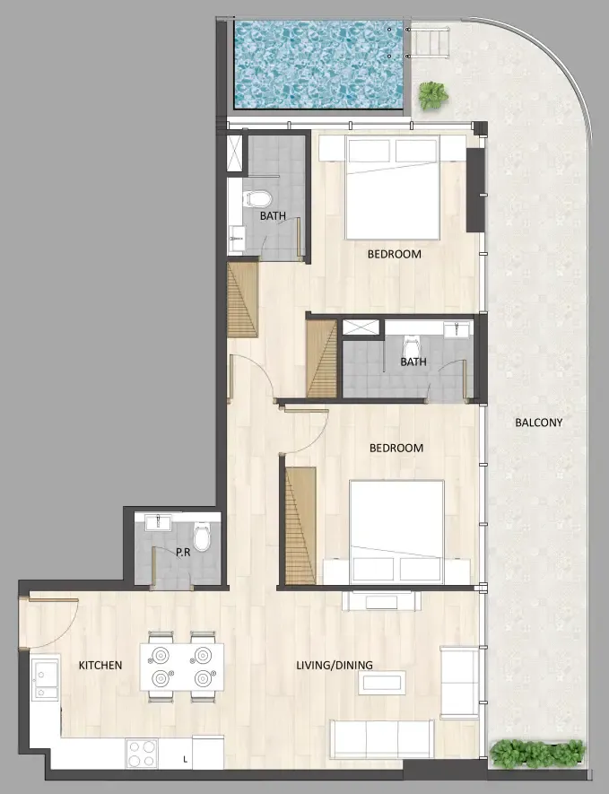 ARY & MAZ Developments Barari Palace floor plan