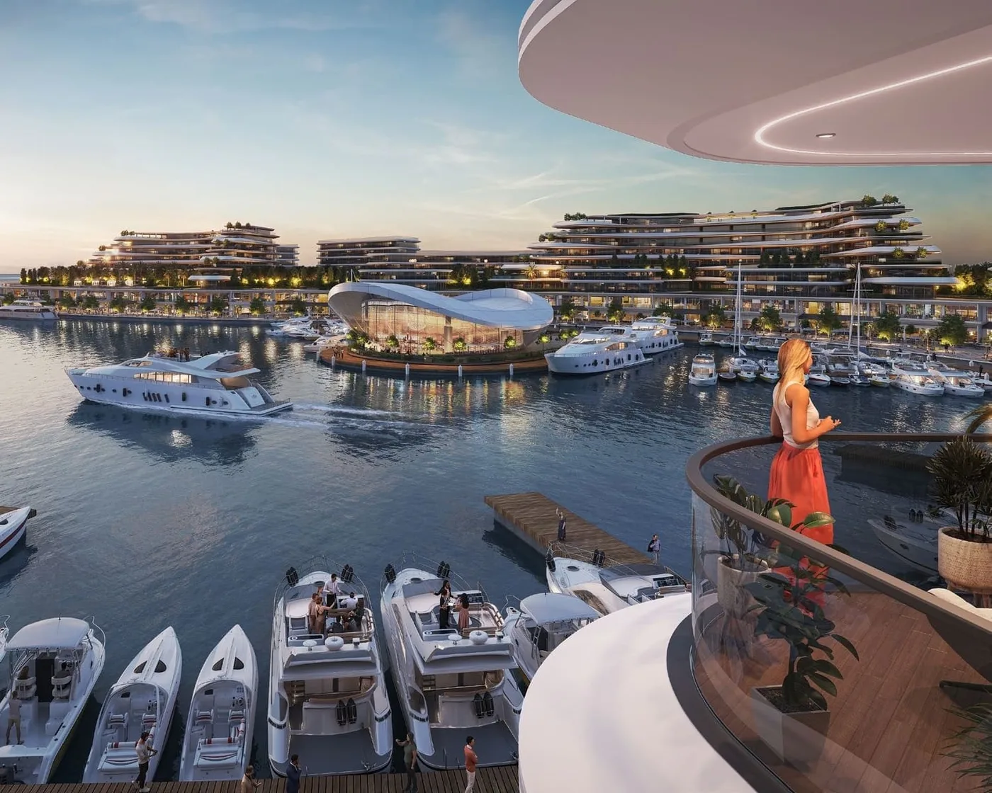 Yacht Club amenity image at Bayfront Marina Residences