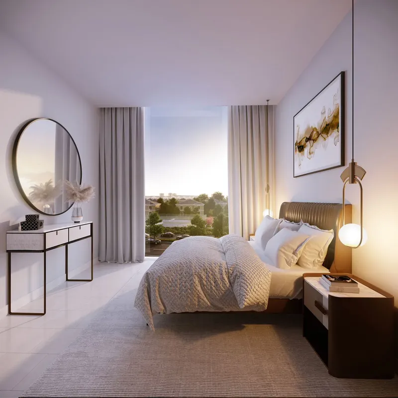 Interior at Beach Oasis 1 and 2 in Dubai Studio City Dubai