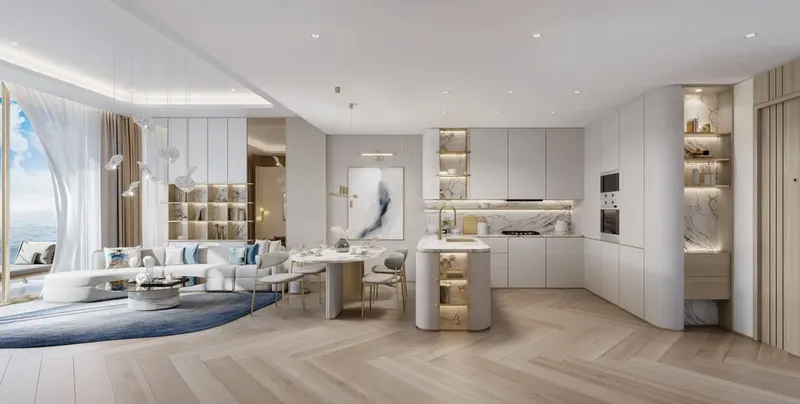 Interior at Beach Walk 4 in Dubai Islands Dubai