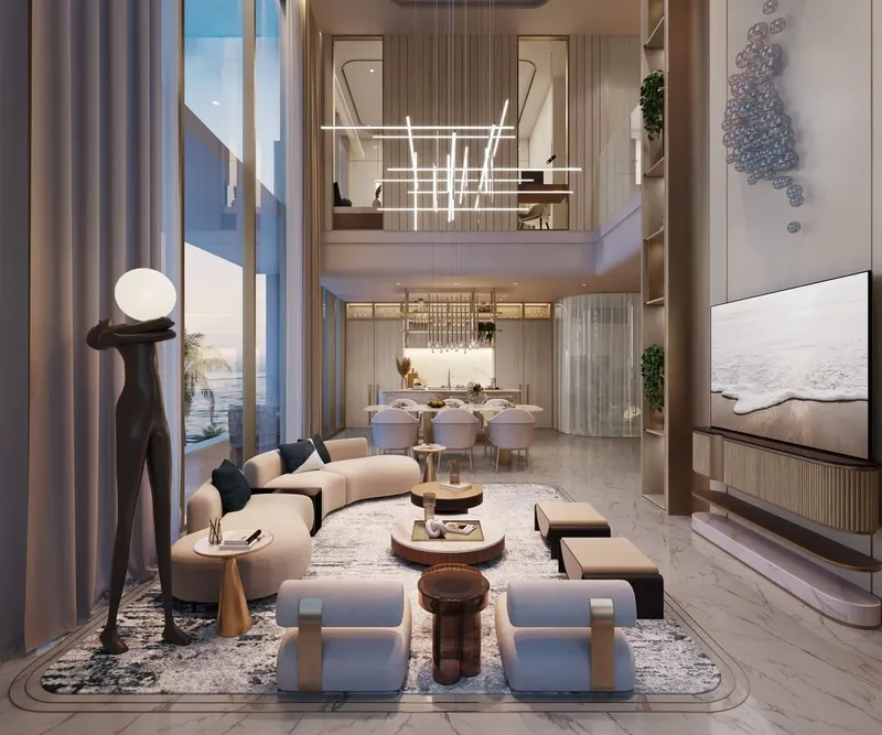 Interior at Beach Walk 4 in Dubai Islands Dubai