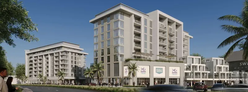 Exterior at Beachfront Gates in Dubai South Dubai