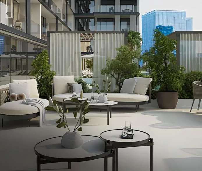 Social Courtyard amenity image at Belle Vie