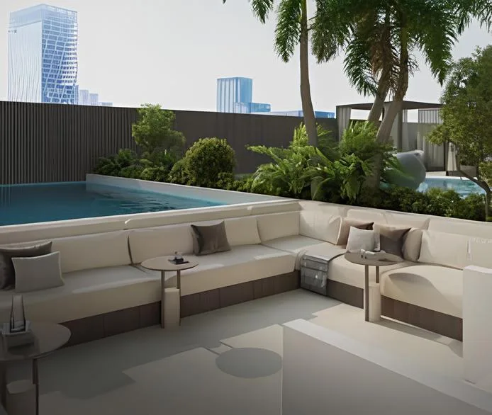 Sunken Lounge amenity image at Belle Vie