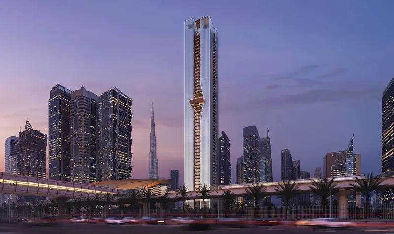 Exterior at Berkeley Tower in Business Bay Dubai