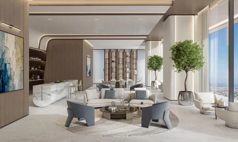 Interior at Berkeley Tower in Business Bay Dubai