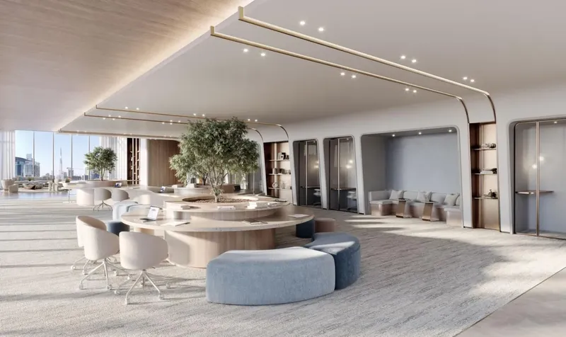 Interior at Berkeley Tower in Business Bay Dubai
