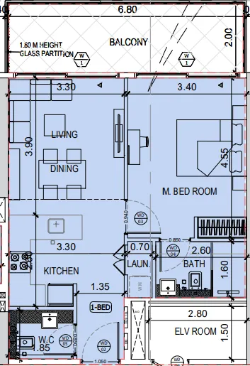 Binghatti Binghatti Amberhall floor plan