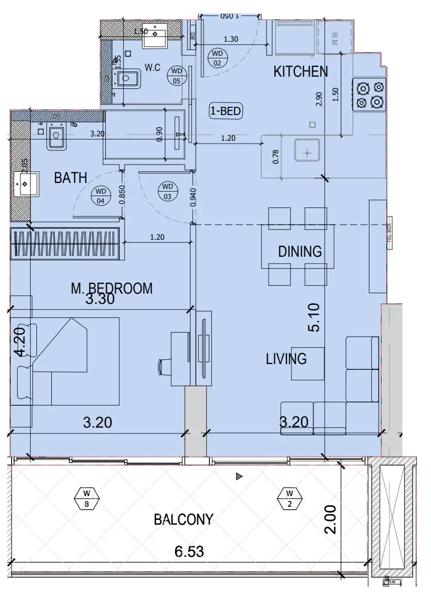 Binghatti Binghatti Amberhall floor plan