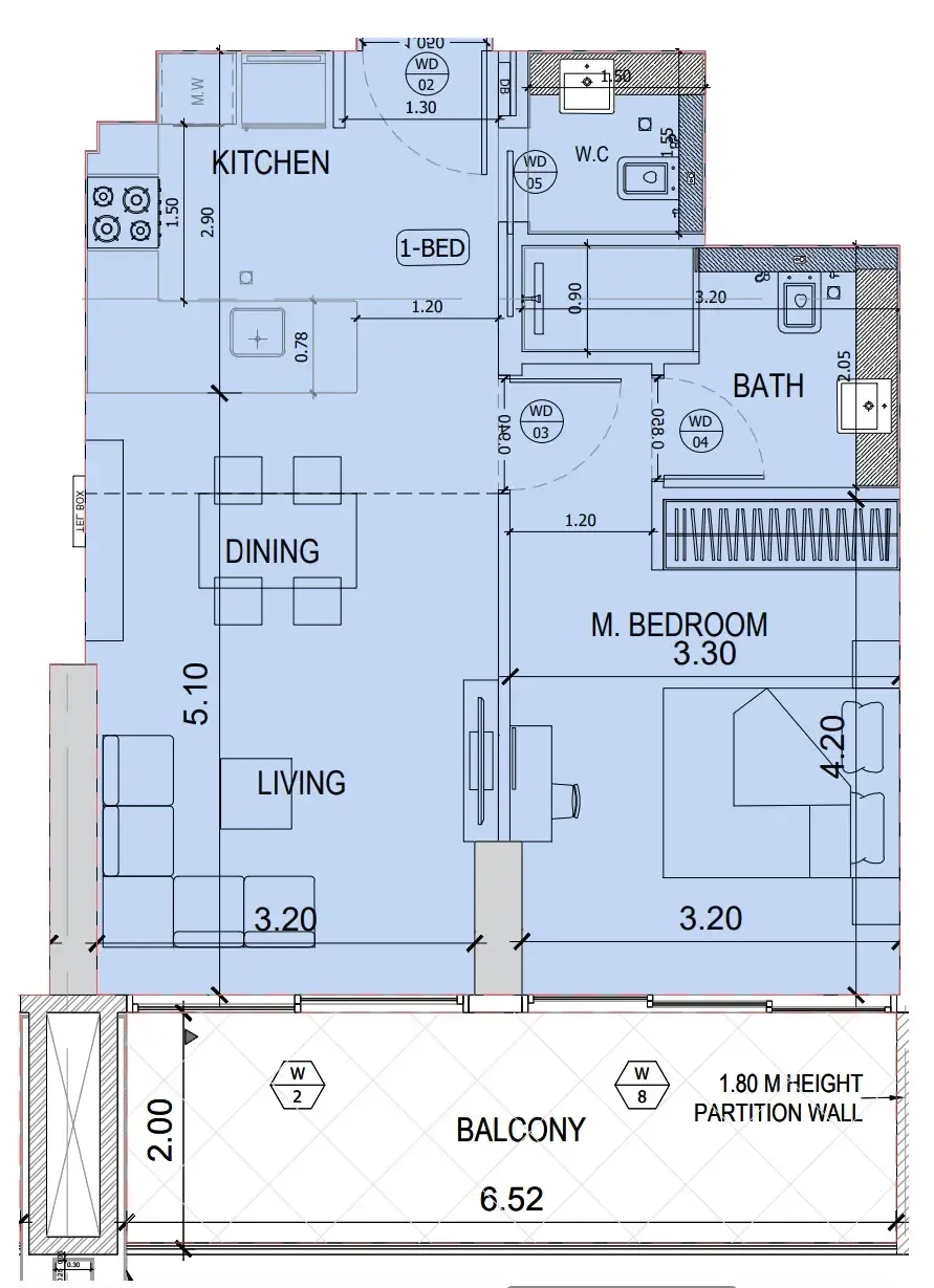 Binghatti Binghatti Amberhall floor plan