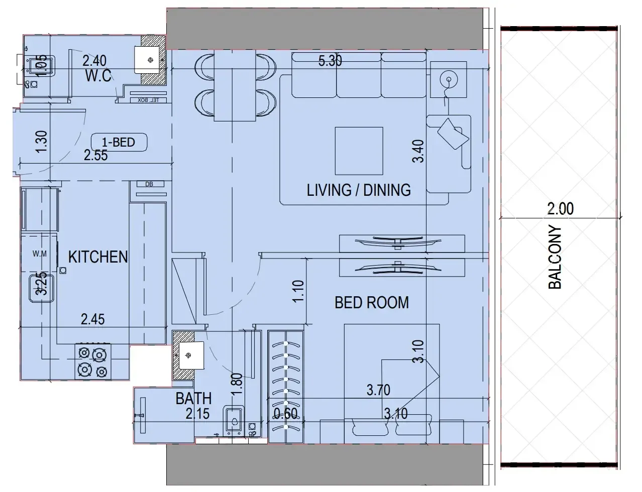 Binghatti Binghatti Sky Terraces floor plan