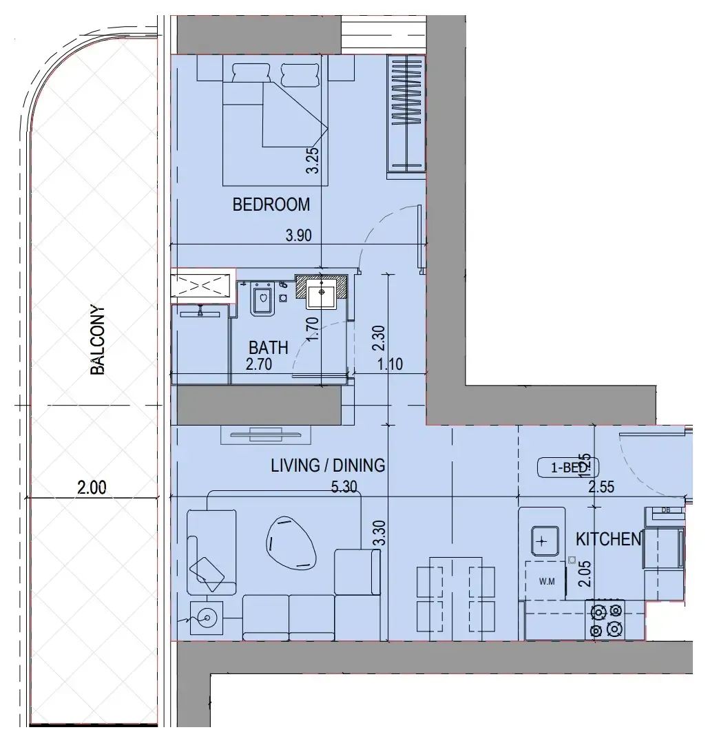 Binghatti Binghatti Sky Terraces floor plan