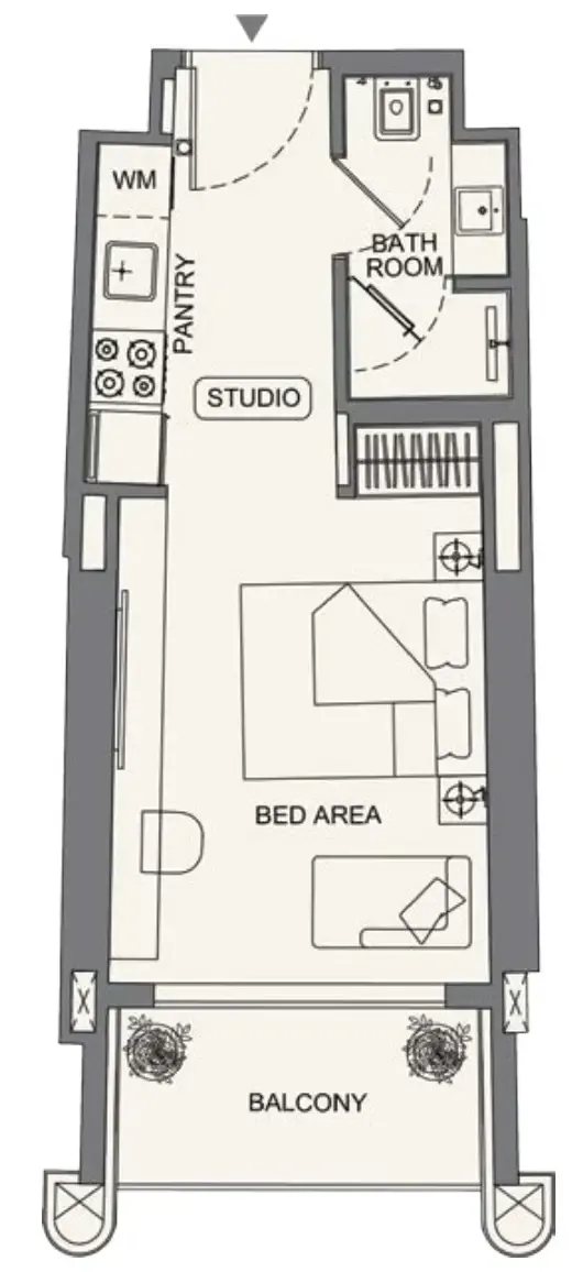 Binghatti Binghatti Wraith floor plan
