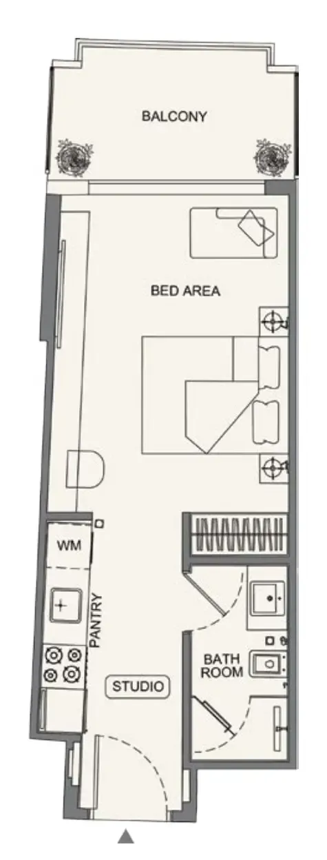 Binghatti Binghatti Wraith floor plan