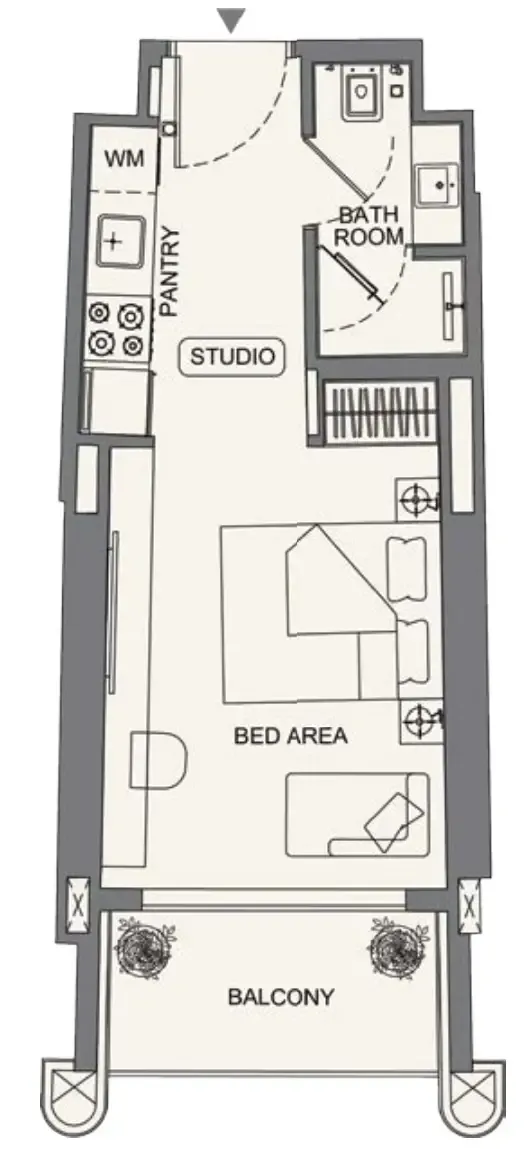 Binghatti Binghatti Wraith floor plan