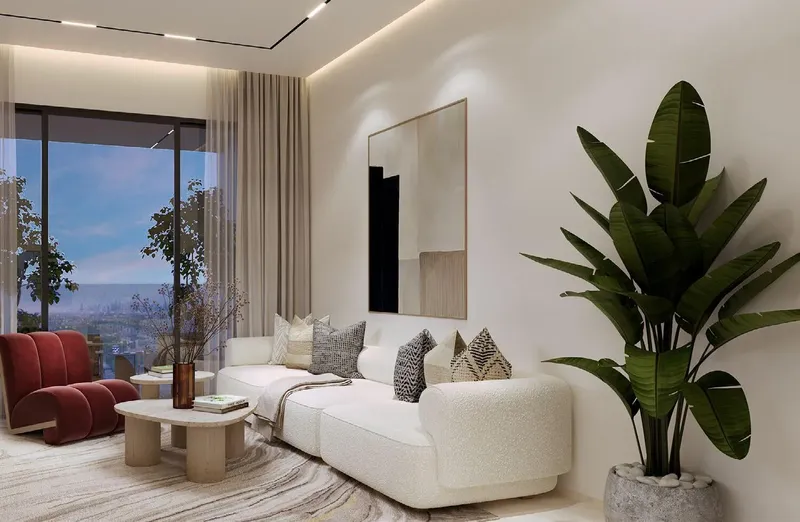 Interior at Bling Avenue 1 in Dubai South Dubai