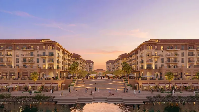Exterior at Bloom Living - Alhambra in Abu Dhabi Abu Dhabi