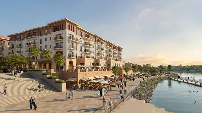 Exterior at Bloom Living - Alhambra in Abu Dhabi Abu Dhabi
