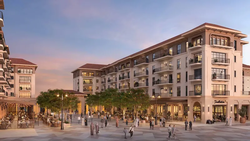Exterior at Bloom Living - Alhambra in Abu Dhabi Abu Dhabi