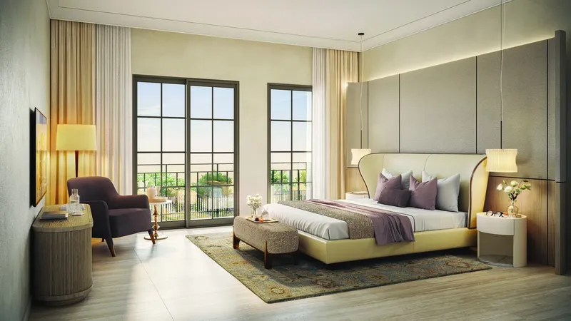 Interior at Bloom Living - Marbella in Abu Dhabi Abu Dhabi