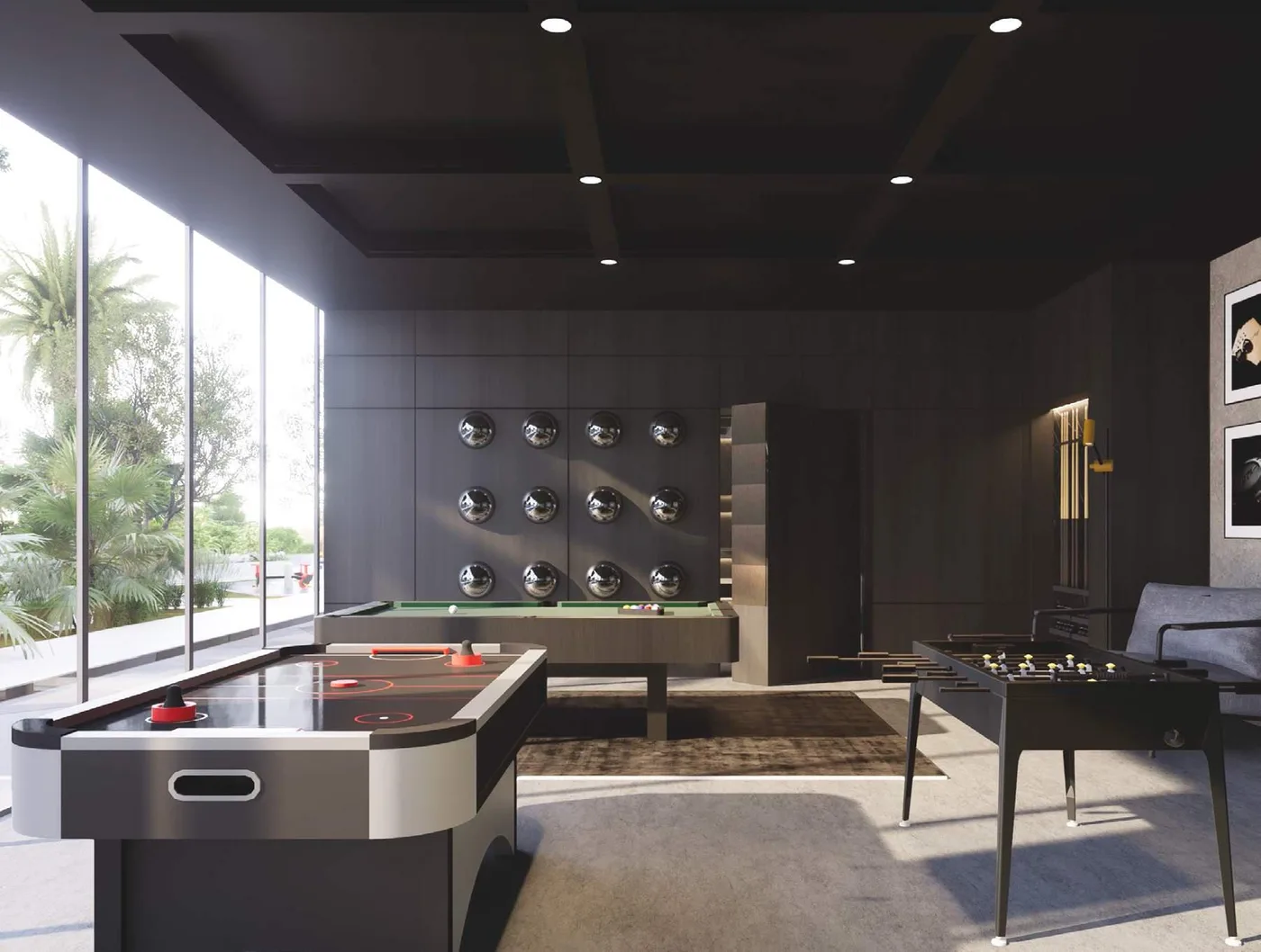 Royale Social Salon amenity image at Bond Enclave