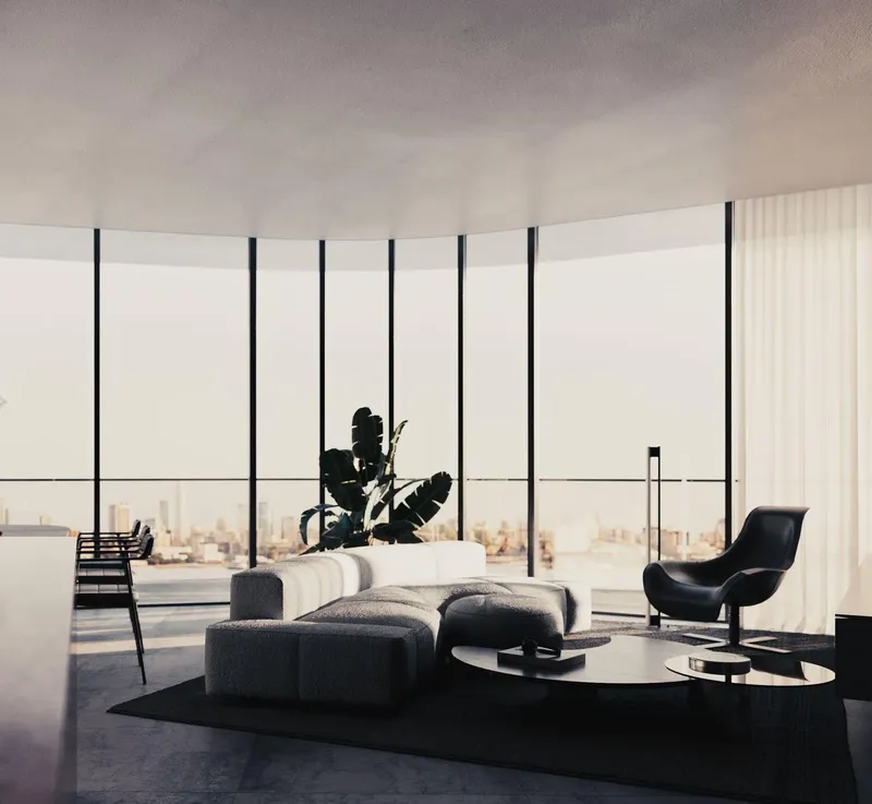 Interior at Brabus Island in Al Raha Beach Abu Dhabi