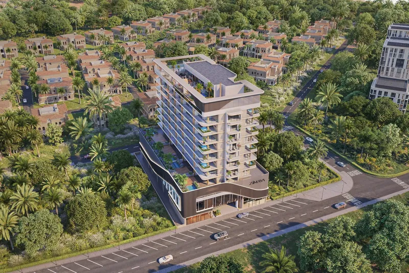 Exterior at Celeste Heights in Al Furjan Dubai