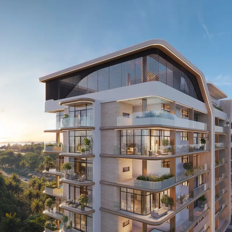 Exterior at Celeste Heights in Al Furjan Dubai