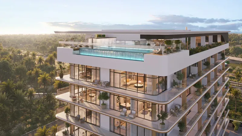 Exterior at Celeste Heights in Al Furjan Dubai