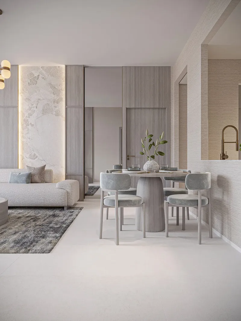 Interior at Celeste Heights in Al Furjan Dubai