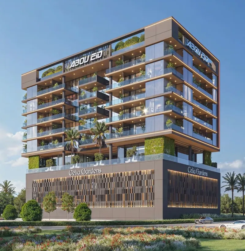 Exterior at Celia Gardens in Meydan (Nad Al Sheba 1) Dubai