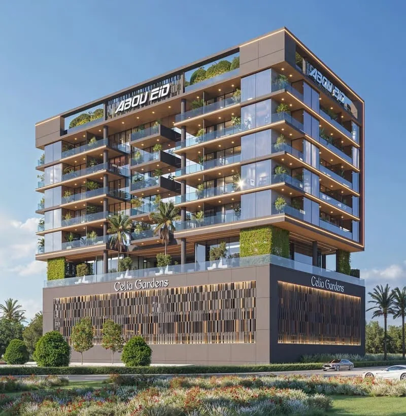 Exterior at Celia Gardens in Meydan (Nad Al Sheba 1) Dubai