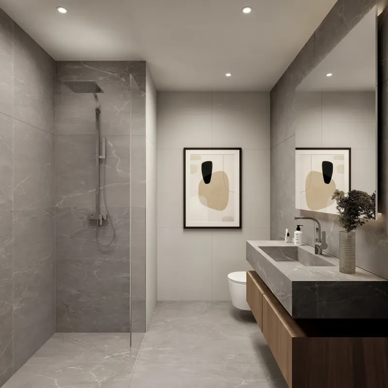 Interior at Celia Heights in Majan Dubai