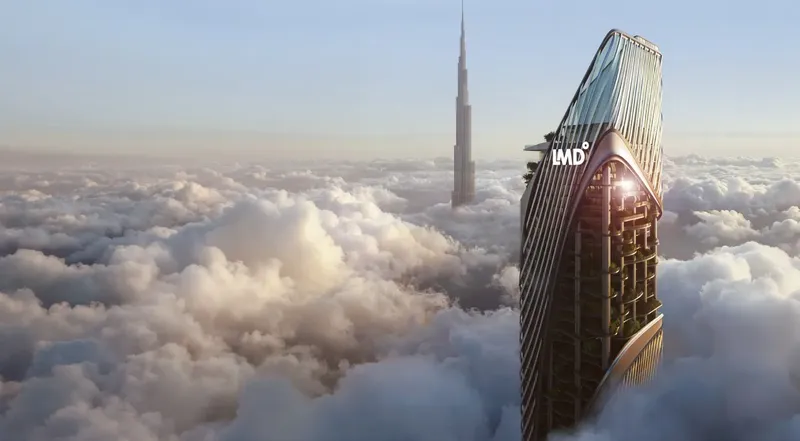 Exterior at Christian A. Rockefeller Business Tower in Business Bay Dubai