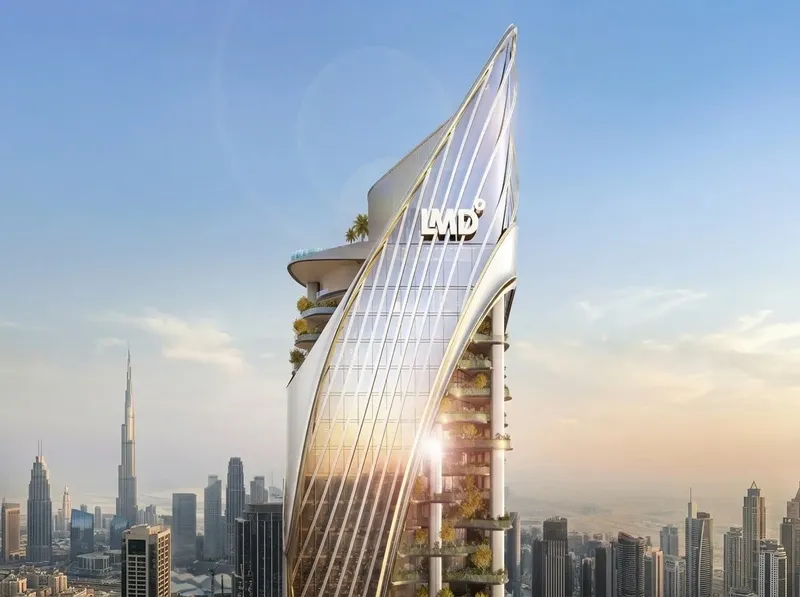 Exterior at Christian A. Rockefeller Business Tower in Business Bay Dubai