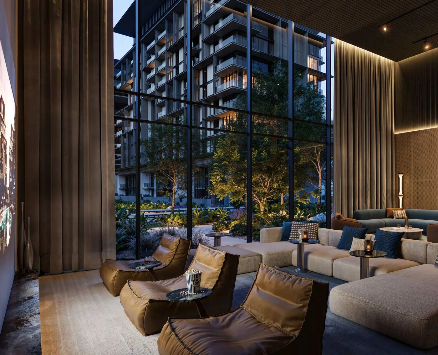 Indoor Cinema Room amenity image at City Walk Crestlane