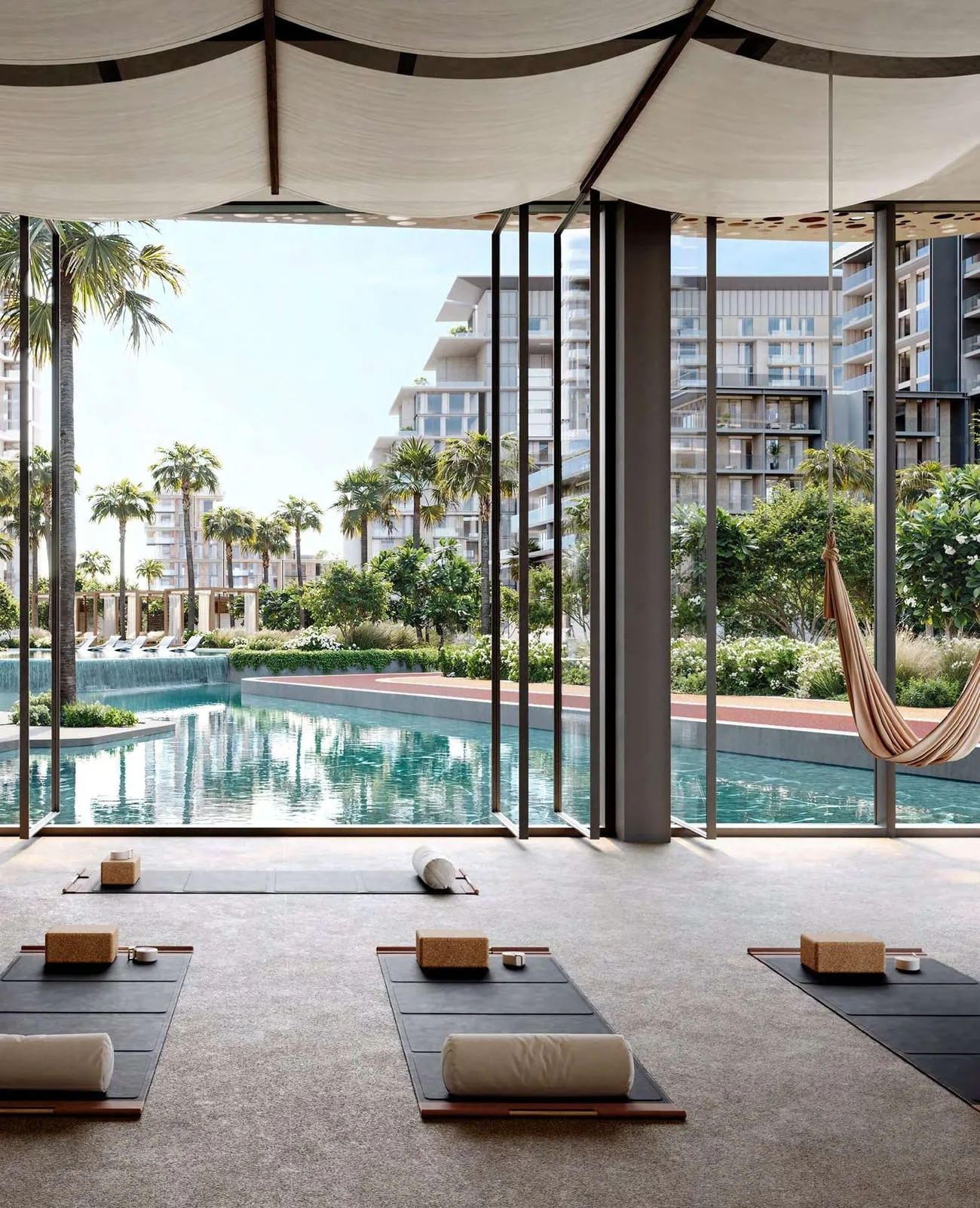Yoga Studio amenity image at City Walk Crestlane