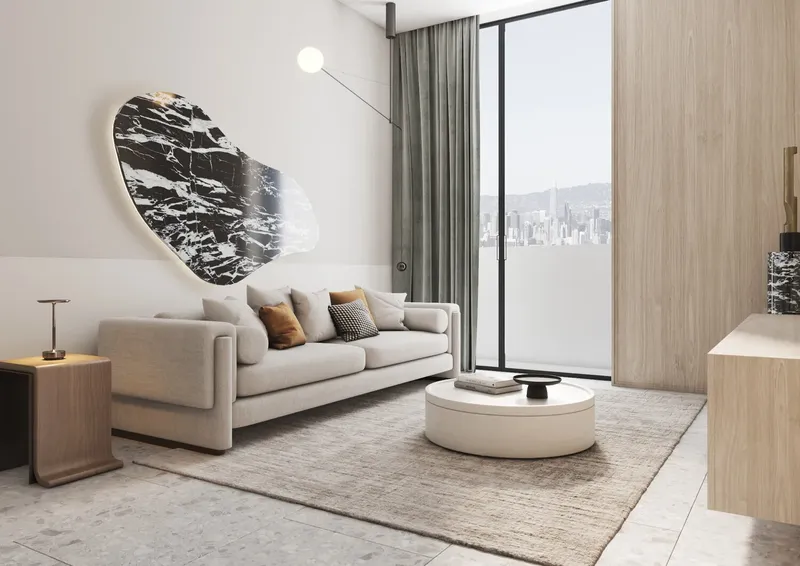 Interior at Concept 7 Residences in JVC (Jumeirah Village Circle) Dubai