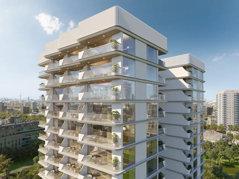 Exterior at Cove Edition 2 in Dubai Land Residence Complex Dubai
