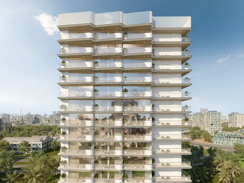 Exterior at Cove Edition 2 in Dubai Land Residence Complex Dubai