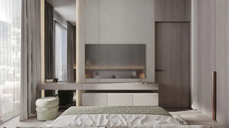 Interior at Cove Edition 2 in Dubai Land Residence Complex Dubai