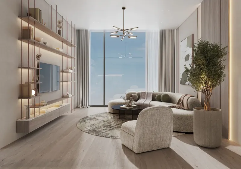 Interior at Cove Edition 2 in Dubai Land Residence Complex Dubai