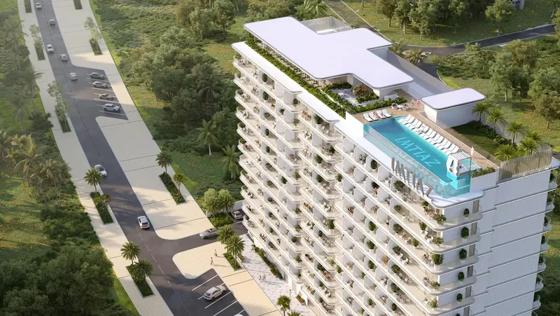 Exterior at Cove Edition 6 in Dubai Land Residence Complex Dubai