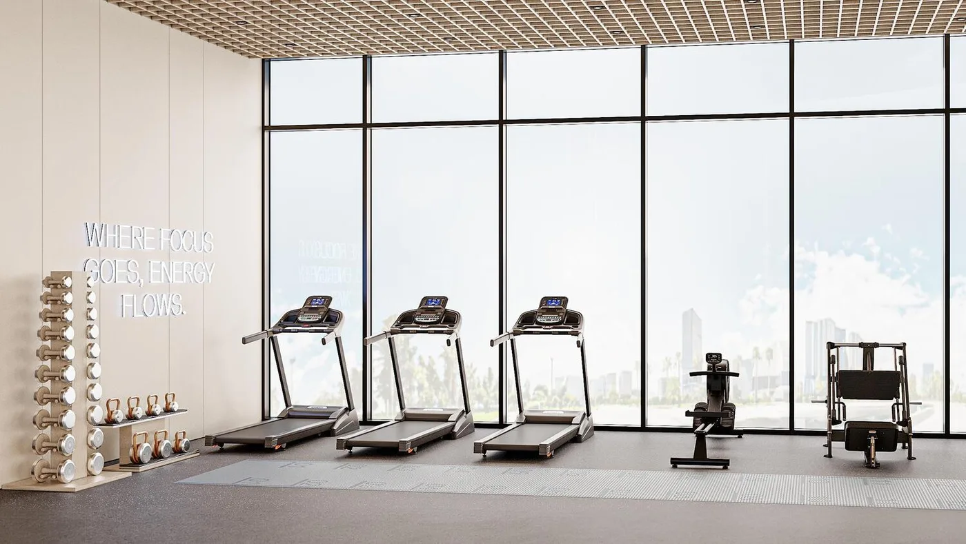 Gym amenity image at Cove Edition 6