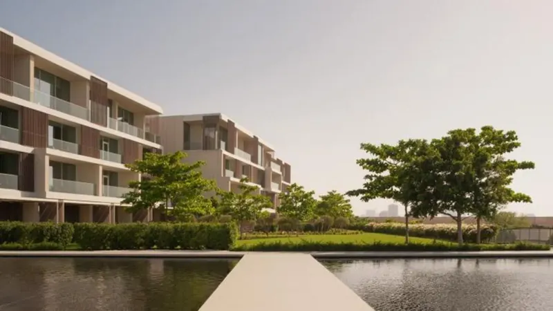 Exterior at Creekside Residence in Al Zorah City Ajman