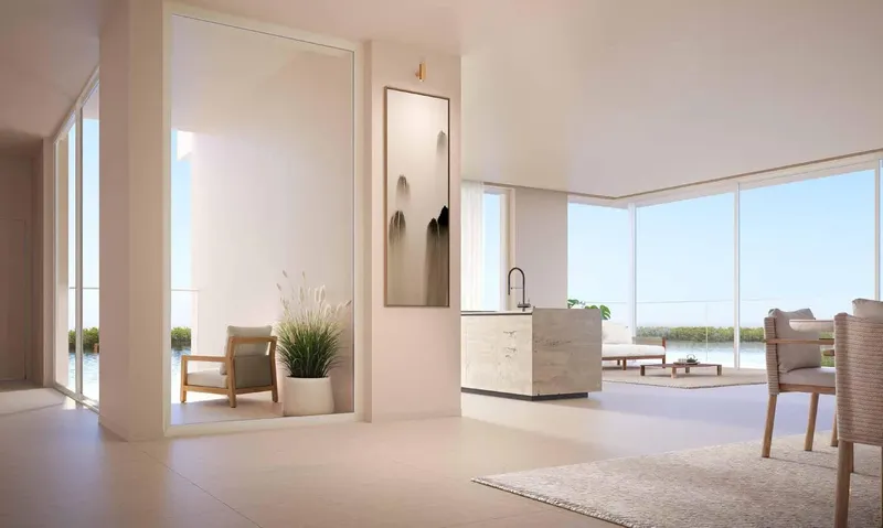 Interior at Creekside Residence in Al Zorah City Ajman