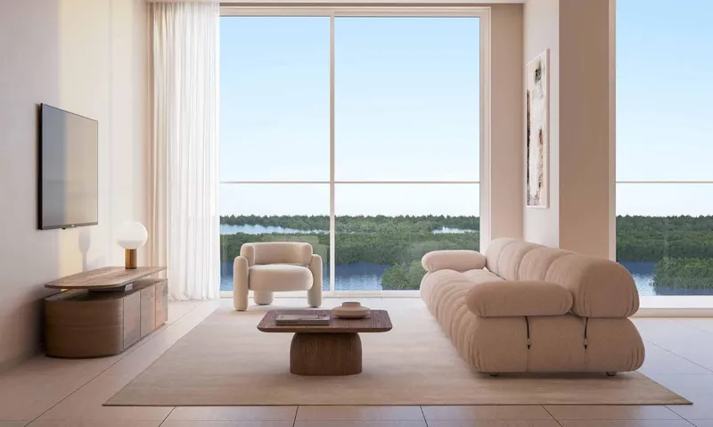 Interior at Creekside Residence in Al Zorah City Ajman