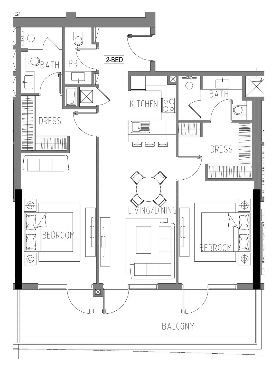 DAMAC Damac Riverside Views floor plan