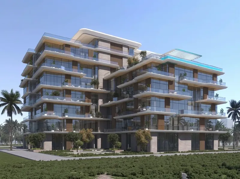 Exterior at Dolce Residences by Wyndham in Al Marjan Island Ras Al Khaimah