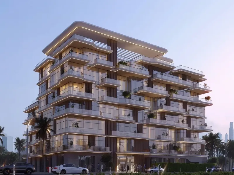 Exterior at Dolce Residences by Wyndham in Al Marjan Island Ras Al Khaimah